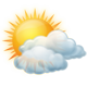 Intermittent clouds